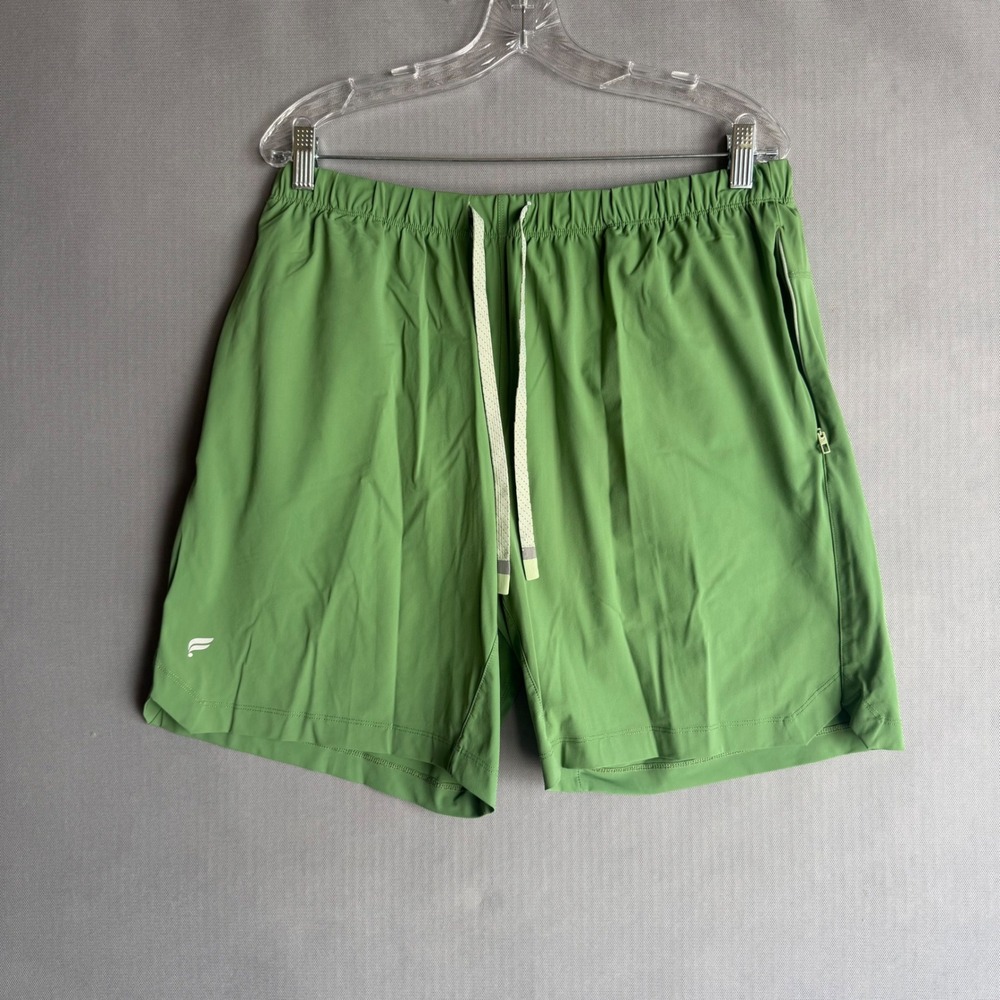 Fabletics Fundamental Shorts Men Large Green Red Blue Excellent Active Lot of 3